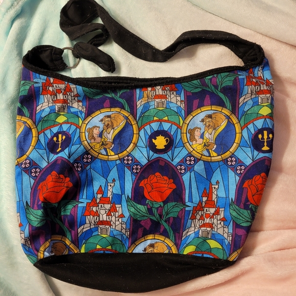 Loungefly Handbags - Disney Loungefly Beauty & the beast slouch purse